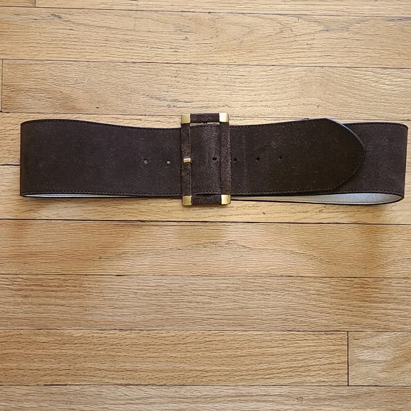 Brown‎ burgundy leather braided belt with oval leather buckle by Chinese Laundry Braided Leather Belt | Banana Republic main image 4